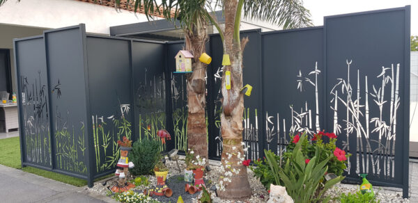 Brise-vue de jardin style bambou – Image 3