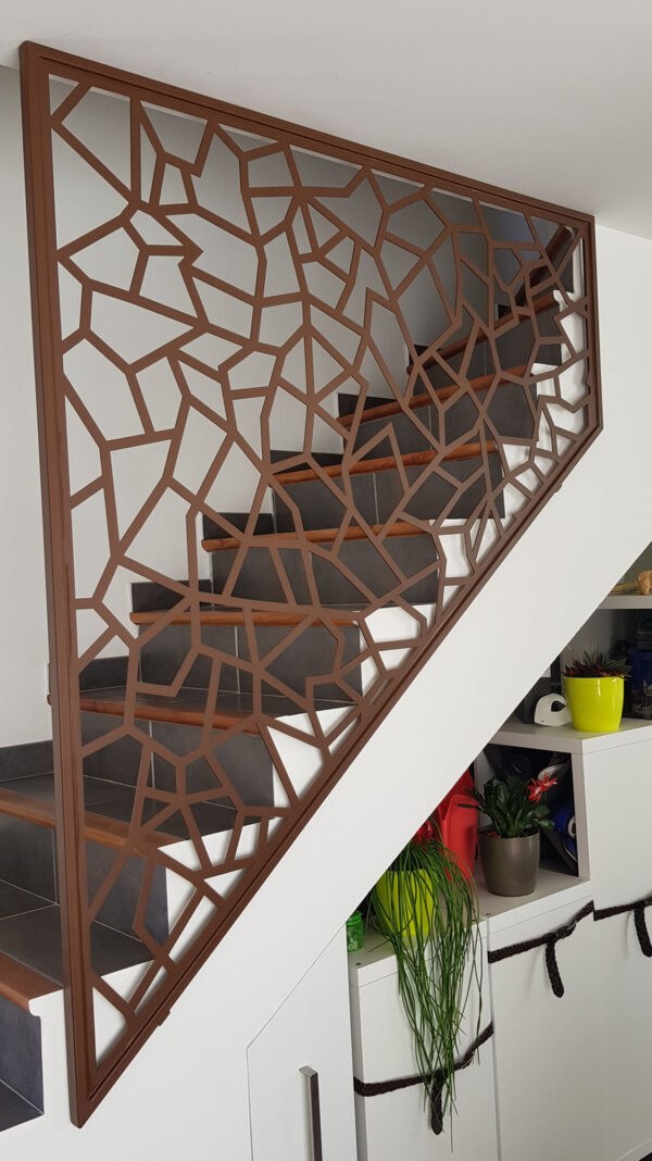 Claustra d'escalier découpée au laser – Image 4