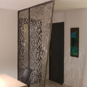 Claustra intérieur laser