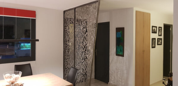Claustra intérieur laser