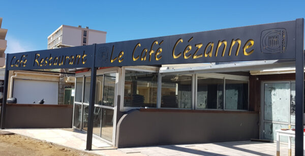Enseigne de restaurant
