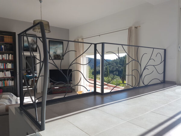 Garde-corps d'intérieur déco