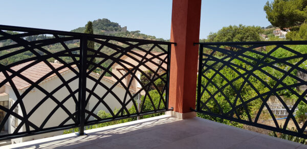 Garde-corps de terrasse sur mesure