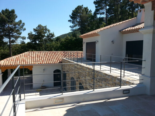 Garde-corps de terrasse moderne – Image 3