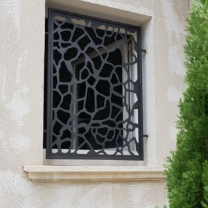 Grilles de fenêtre découpe laser
