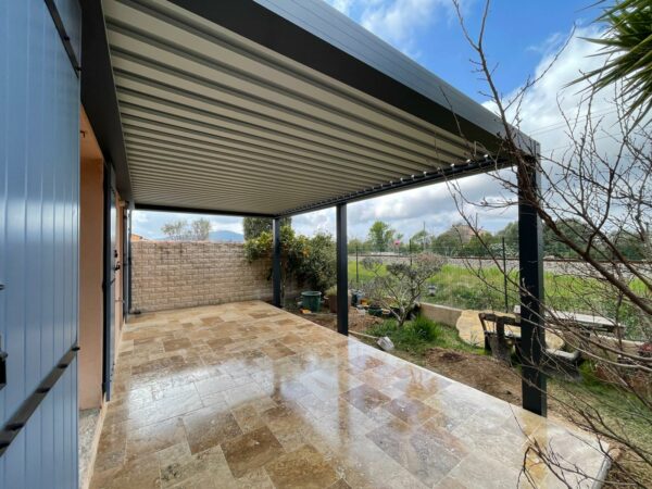 Pergola bioclimatique adossée – Image 4