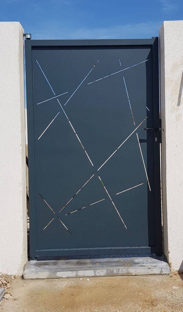 Portail coulissant laser moderne – Image 2