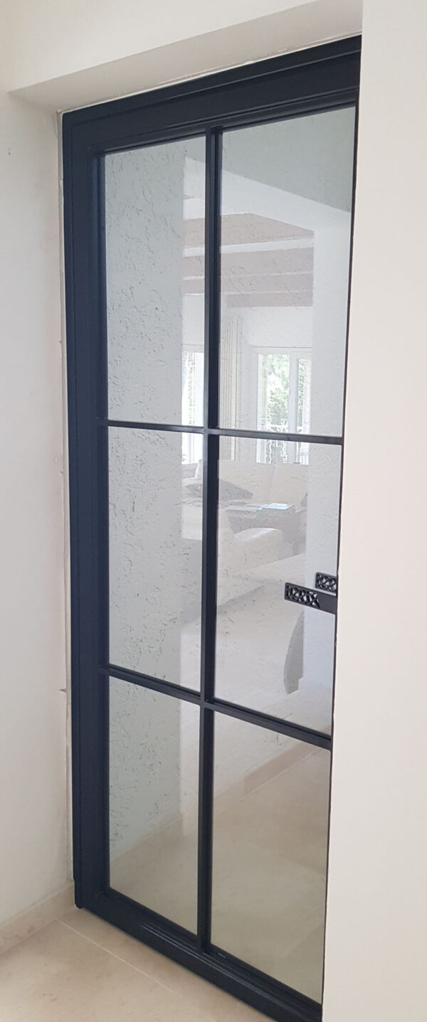 Porte d'intérieur métal / verre – Image 2