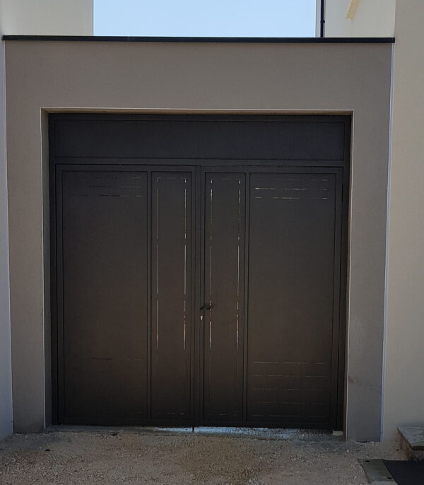 Porte double vantaux decoupe laser – Image 5