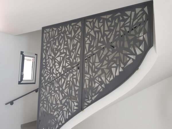 Rampe d'escalier claustra laser – Image 2