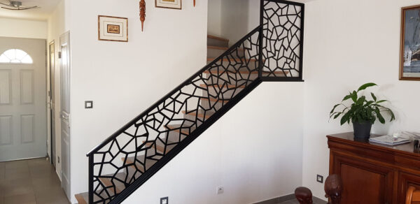 Rampe d'escalier découpe laser – Image 2