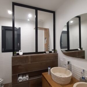 Verrière salle de bain